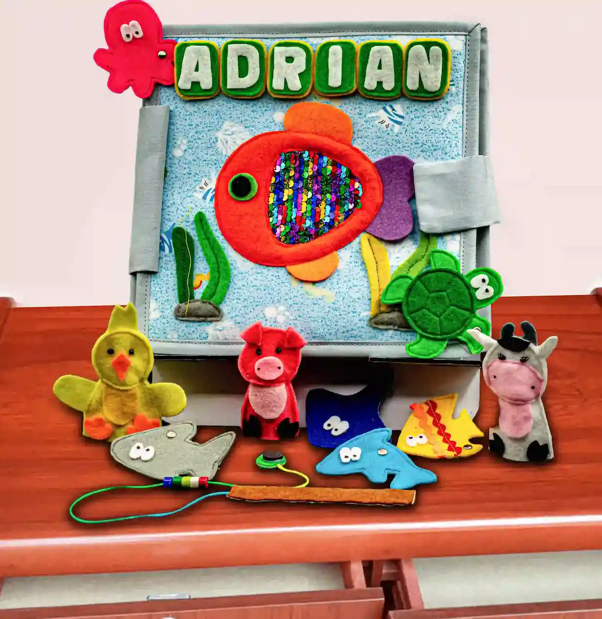 Libro didactico personalizado para niños