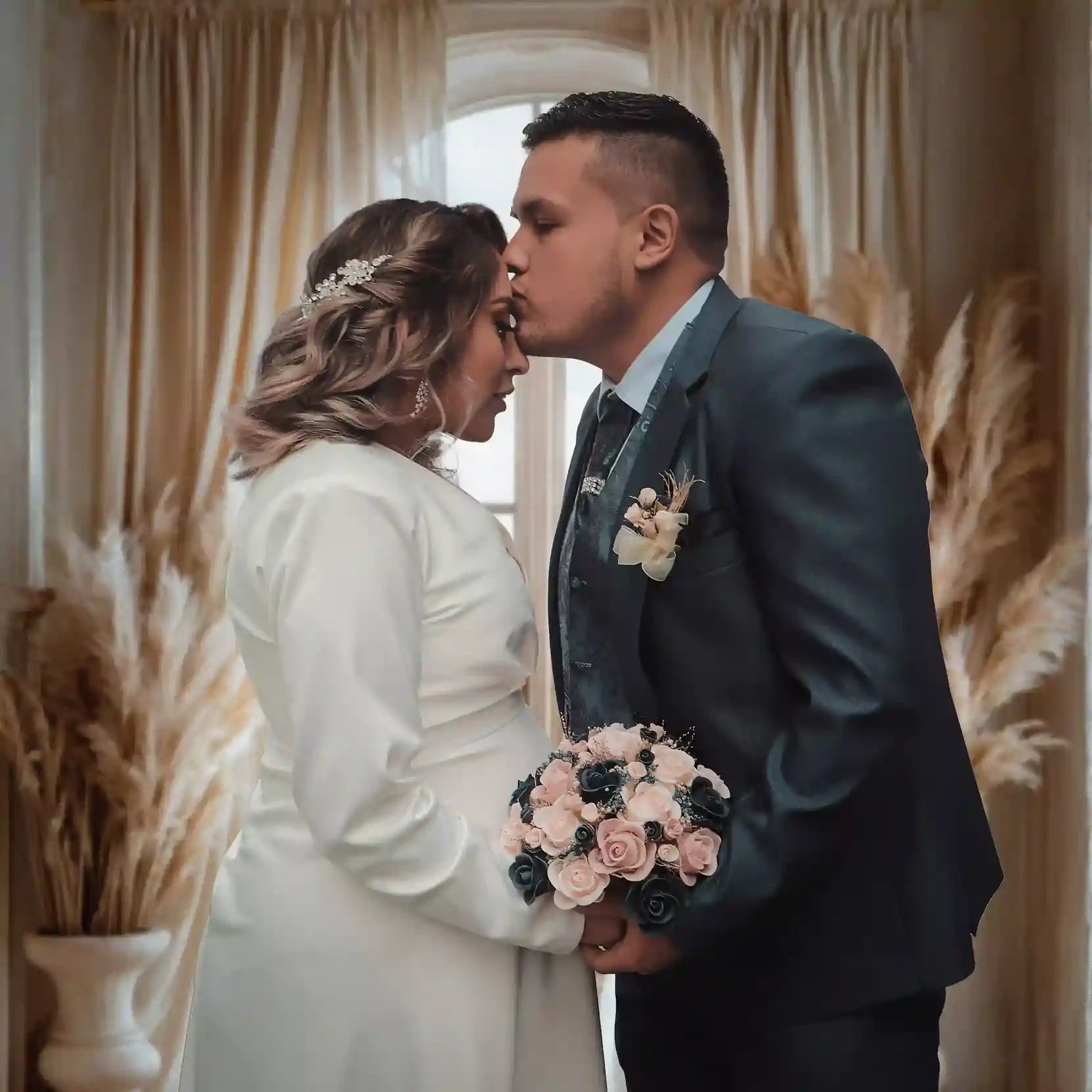 Novia en el altar